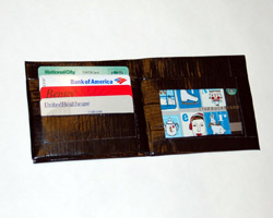 Duct Tape Wallet with ID Holder