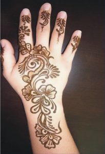 Henna Design for Kids Hands