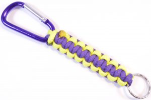 Paracord Keychain with Carabiner