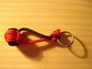Paracord Monkey Fist Keychain Picture