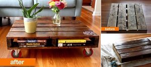 Coffee Tables Made out of Pallets