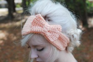 Crochet Bow Headband