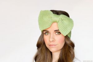Crochet Bow Headband Pattern