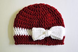 Crochet Bow Pattern for Hats