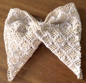 Crochet Lace Bow