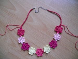 Crochet Necklace Pattern Idea