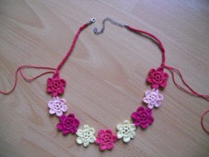 Crochet Necklace Pattern Idea