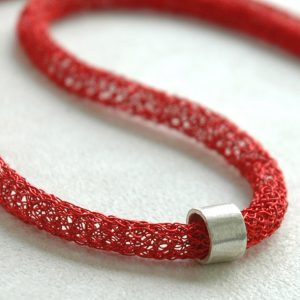 Crochet Wire Necklace