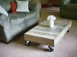 DIY Wood Pallet Coffee Table