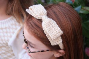 How to Crochet a Bow Headband