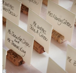How to Make Wine Cork Place Card Holders