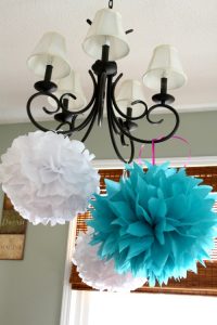 Large Tissue Paper Pom Poms