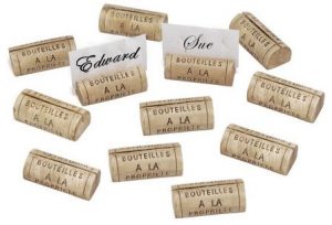 Wine Cork Place Card Holders