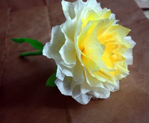 Simple Coffee Filter Rose Tutorial