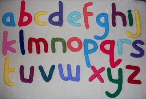 Crochet Alphabet Letters