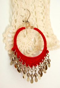 Crochet Earrings Tutorial