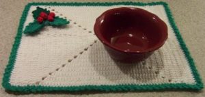 Crochet Holiday Placemat