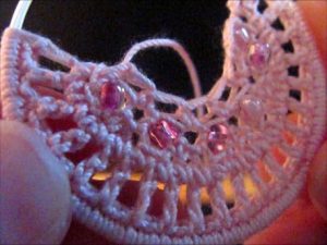 Crochet Hoop Earrings Free Pattern