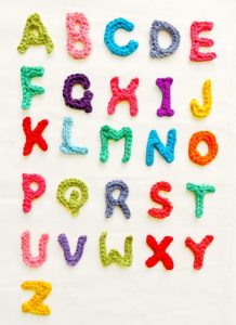 Crochet Letters Pattern