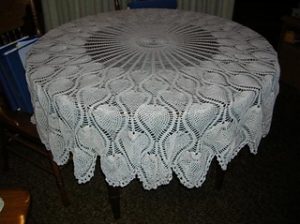 Crochet Pineapple Tablecloth