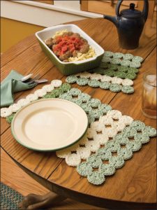 Crochet Spring Placemat