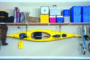 DIY Cheap Garage Shelving