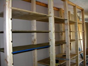 DIY Garage Shelves Plan