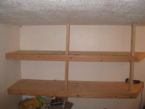 DIY Garage Shelving Plan