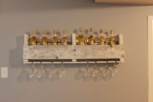 DIY Wine Rack Wood