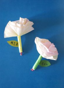 Easy Coffee Filter Roses