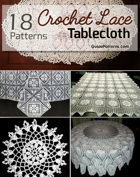 Easy Crochet Lace Tablecloth