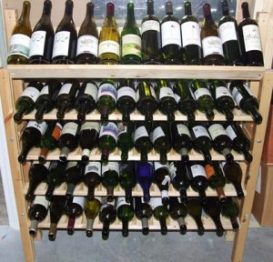 Easy DIY Wine Rack