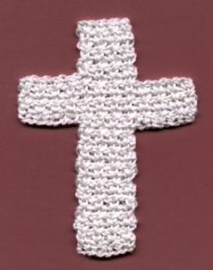 Free Crochet Cross Bookmark Pattern