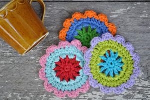 Free Crochet Pattern for Coasters