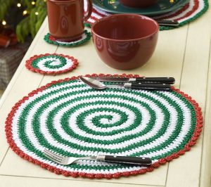 Free Crochet Pattern for Placemat