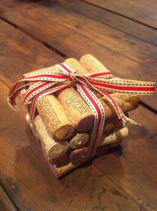 Square Wine Cork Coasters