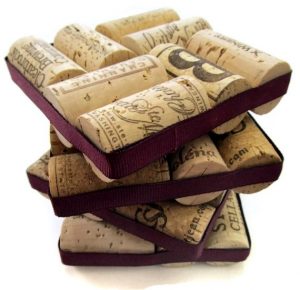 Wine Cork Coasters DIY