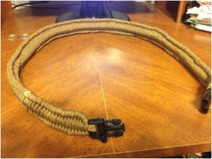 Adjustable Paracord Belt