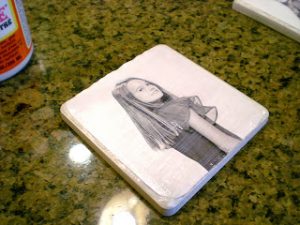 Ceramic Photo Coaster