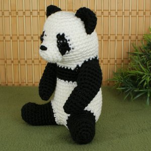Crochet Huge Panda Teddy Bear