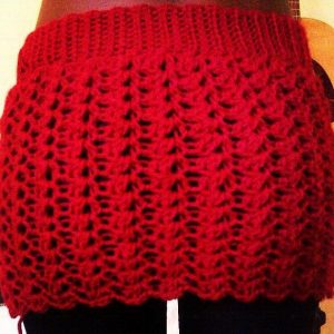 Crochet Mini Skirt