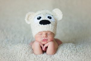 Crochet Teddy Bear Hat
