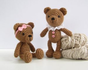 Crochet Teddy Bear Toys for Beginners