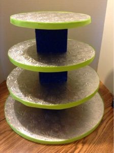 DIY Inexpensive Cupcake Stand