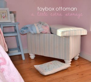 DIY Ottoman Storage Bench