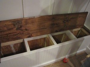 DIY Shoe Storage Bench