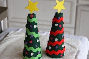 Felt Christmas Tree Cone