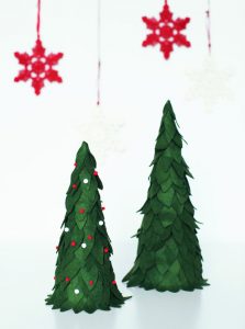 Felt Christmas Tree Tutorial