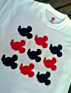 Freezer Stencil Mickey Mouse