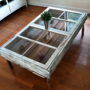 Glass Shadow Box Coffee Table